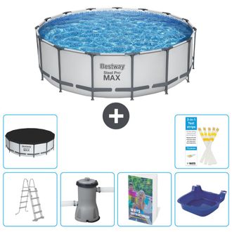Bestway Piscina Bestway Steel Pro Max Redonda - 488x122 Cm - 7-piezas S662