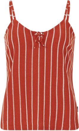 Protest Shirttop PROTEST Top PRTANADYR, Damen, Gr. L, rot (chilirust), Obermaterial: 97% Polyester PES. 3% Elasthan EL., Tops Shirttop