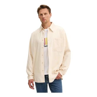 American Vintage Heren, Overhemden, Beige, Maat: M/L