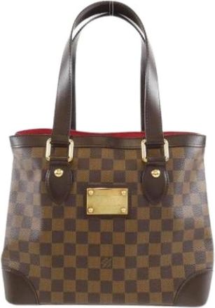 Louis Vuitton Pre-owned Handbags, female, Brown, Size: ONE SIZE Pre-owned Coated Canvas Handbag