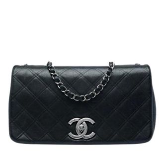 Chanel Pre-owned Shoulder Bag - Dames - Pre-owned - Zwart - Maat: ONE Size Leer