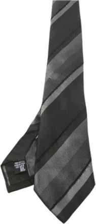 Armani Pre-owned Silk home-office - Heren - Vintage Accessoires - Zwart - ONE Size - Vintage