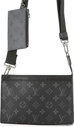 Louis Vuitton Monogram Eclipse Black Noir Monogram Eclipse Handbag Shoulder Bag (Pre-Owned)