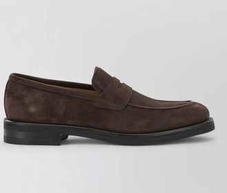 Ferragamo calf leather loafers