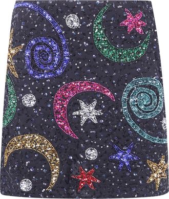 Rixo Embellished Skirt Minna