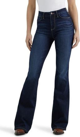 Wrangler Bespoke Curvy High Waist Flare Jeans in Madilyn at Nordstrom, Size 25 30