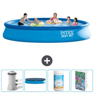 Intex Piscina Easy Set Redonda - 457x84 Cm - 7-piezas Scb100
