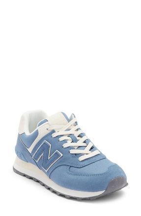 New Balance 574 Sneaker in New Spruce/Sea Salt at Nordstrom, Size 6.5