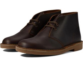 Clarks Bushhacre 3 26153532 Boot Mens Dark Brown Leather Chukka HAWK909