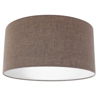 Steinhauer Pantalla De L&aacute;mpara - Shade - Gris - Tejido - &Oslash; 40cm - Steinhauer