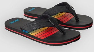 Rip Curl Ripper 2 Bloom Open Toe Kids Sandalen schwarz