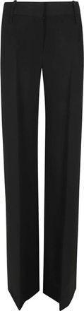 Ermanno Scervino Wide Leg Pants - Dames - Wijde Broeken - Zwart - 2XS - Broeken
