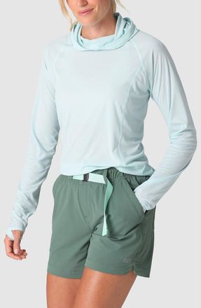 Outdoor Research Echo Raglan Sleeve Hoodie in Tidal at Nordstrom, Size Xx-Small