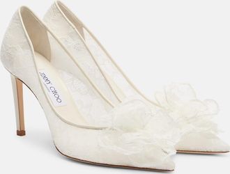 Jimmy Choo London Mimmi lace pumps