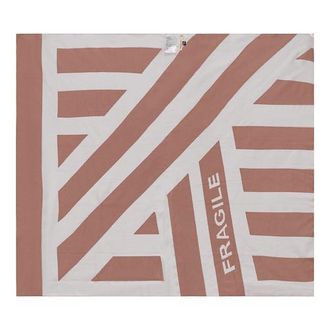 Fragile Pattern Knit Blanket in Off White/sandstorm at Nordstrom