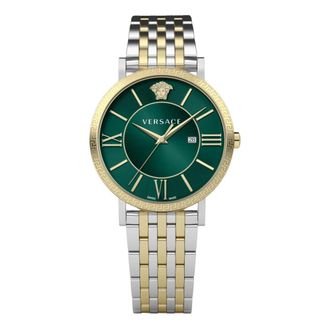 Versace Accessoires, Heren, Groen, ONE Size, Horloges