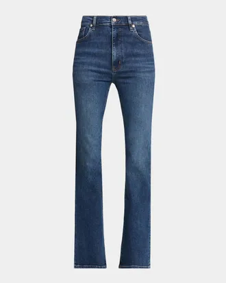 Frame Denim The Reboot High-Rise Slim Jeans