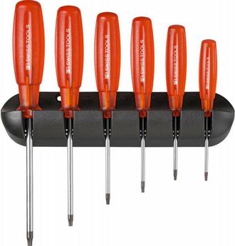 OEM Juego De Destornilladores 6 Unidades Torx Im Soporte De Pared Multicraft Pb Swiss Tools