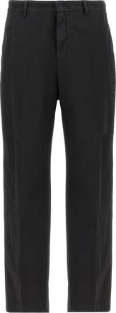 Cellar Door Nuv Pants - Heren - Straight fit broeken - Zwart - S - Katoen - Broeken