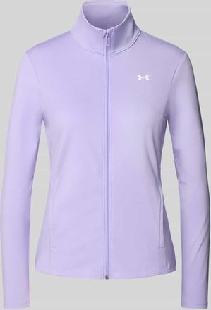 Under Armour Motion Jacket mit Logo-Print Modell EMEA in Flieder, Größe XL