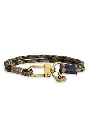 Caputo & Co. Camo Paracord Bracelet in Olive Combo at Nordstrom Rack