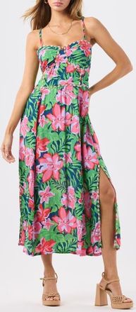 Tiare Hawaii Rio Maxi Dress in Honduras Navy at Nordstrom, Size X-Small/small