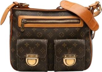 Louis Vuitton Pre-owned Shoulder Bags, female, Brown, Size: ONE SIZE Pre-owned Canvas Crossbody Bag