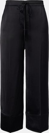 Toteme Satin wide-leg pants