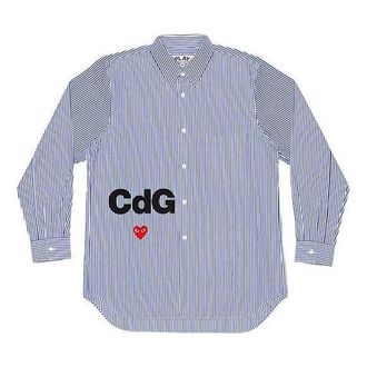 Comme Des Garçons x CDG Striped Shirt Blue AE-B102-051-1