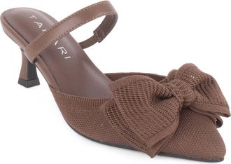 Elie Tahari Monaco Kitten Heel Mule in Brown at Nordstrom, Size 5.5