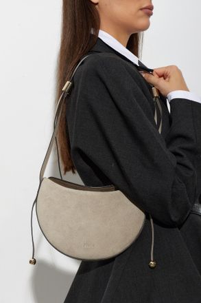 Furla Moonstone Small Shoulder Bag, Womens, Grey