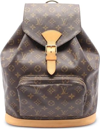 Louis Vuitton Borsa a mano Montsouris GM 1996 - Marrone