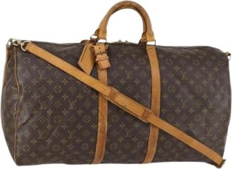 Louis Vuitton Pre-owned Weekend Bags, female, Brown, Size: ONE SIZE Pre-owned Weekend Bag