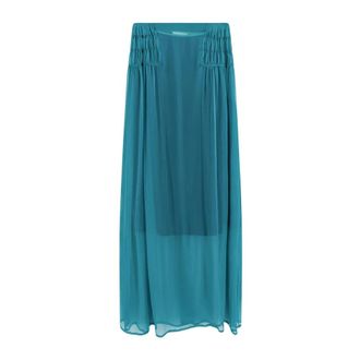 Dries Van Noten Rokken, Dames, Blauw, S, Dries Van Noten Rokken