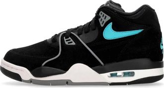 Nike Zwarte lage sneaker met Flight-logo - Heren - Fitnessschoenen - Zwart - 38 1/2 EU - Su&egrave;de - Fitness