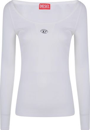 Diesel T-Shirt Deep Round Neck T Bal Od