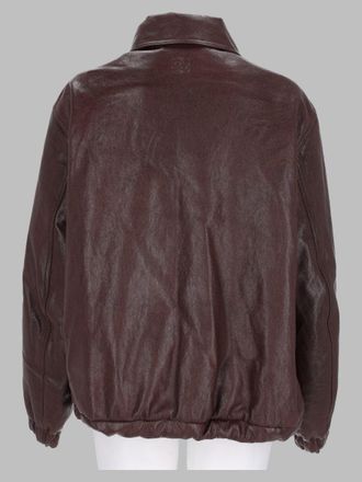 Magda Butrym Sheep Leather Jacket - Brown