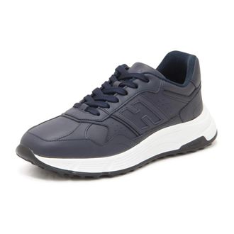 Hogan Sneakers, male, Blue, Size: 8 1/2 US Hyperlight Allacciato H