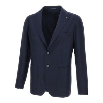 Tagliatore Blazers, male, Blue, Size: 2XL Tagliatore Jackets