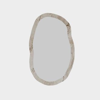 Wallity Specchio Da Parete Moderno Sagomato Lossa Marble