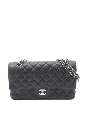 Chanel 2014 flap chain shoulder bag - women - Calf Leather - One Size - Black