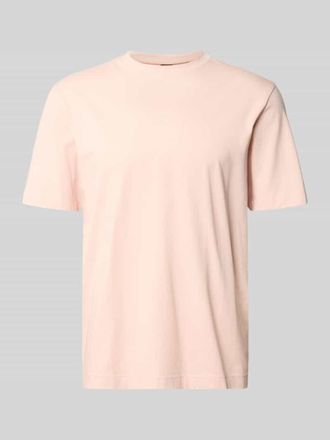 Boss Orange by Hugo Boss BOSS Orange Relaxed Fit T-Shirt aus Baumwoll-Mix Modell TCHUP in Hellrosa, Gr&ouml;&szlig;e XXXL