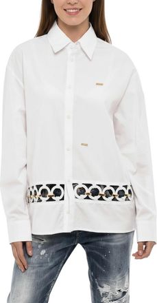 Dsquared2 White Regular Solid Shirt