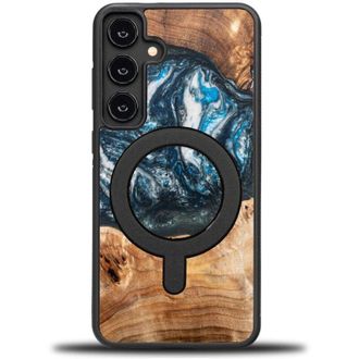 OEM Funda &Uacute;nica Bewood Para Samsung Galaxy S25 Plus - Planetas - Tierra Con Magsafe