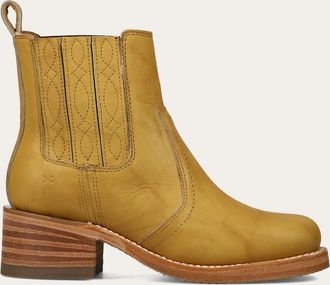 Frye Womens Campus Chelsea In Banana/Earthquake M