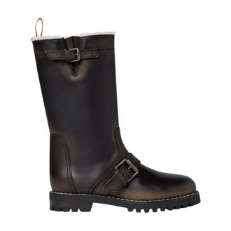 Fendi Botas Commando - Shoes - Mujer - Marr&oacute;n - 40 EU