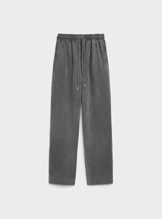 Djab Mens Washed wide-leg sweatpant Relaxed fit Imported from Seoul