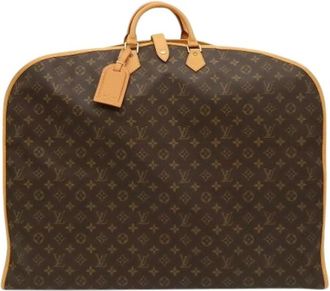 Louis Vuitton Pre-owned Monogram Garment Case - unisex - Vintage Weekendtas - Bruin - ONE Size - Vintage