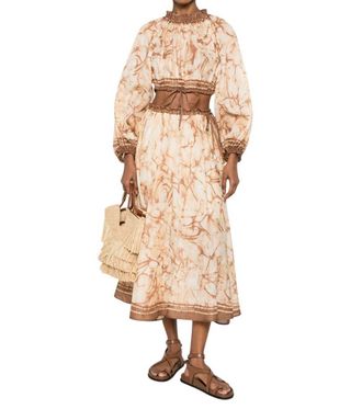 Zimmermann Beige Turtle Neck Top