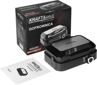 OEM Plancha Para Gofres El&eacute;ctrica De 2200 W Kd4107